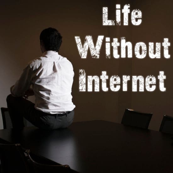 Without internet. Living without the Internet. Life without Internet. People without Internet. The Life without Technology?.