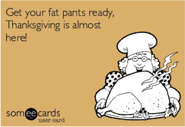 fat pants thanksgiving